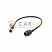 Черный автомобильный видеорегистратор CARVIS MD-448HDD с металлическим корпусом, ребрами охлаждения, портом USB, слотом для карты памяти и светодиодными индикаторами состояния работы, в комплекте с подключенными кабелями с разъемами для установки в системы видеонаблюдения.
